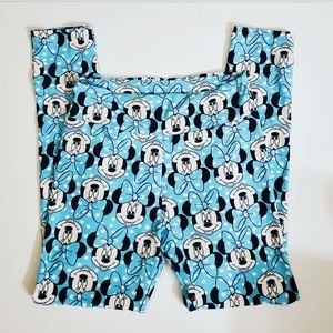 🔥SALE🔥 LuLaRoe Blue Polka Dot Minnie Mouse Leggings